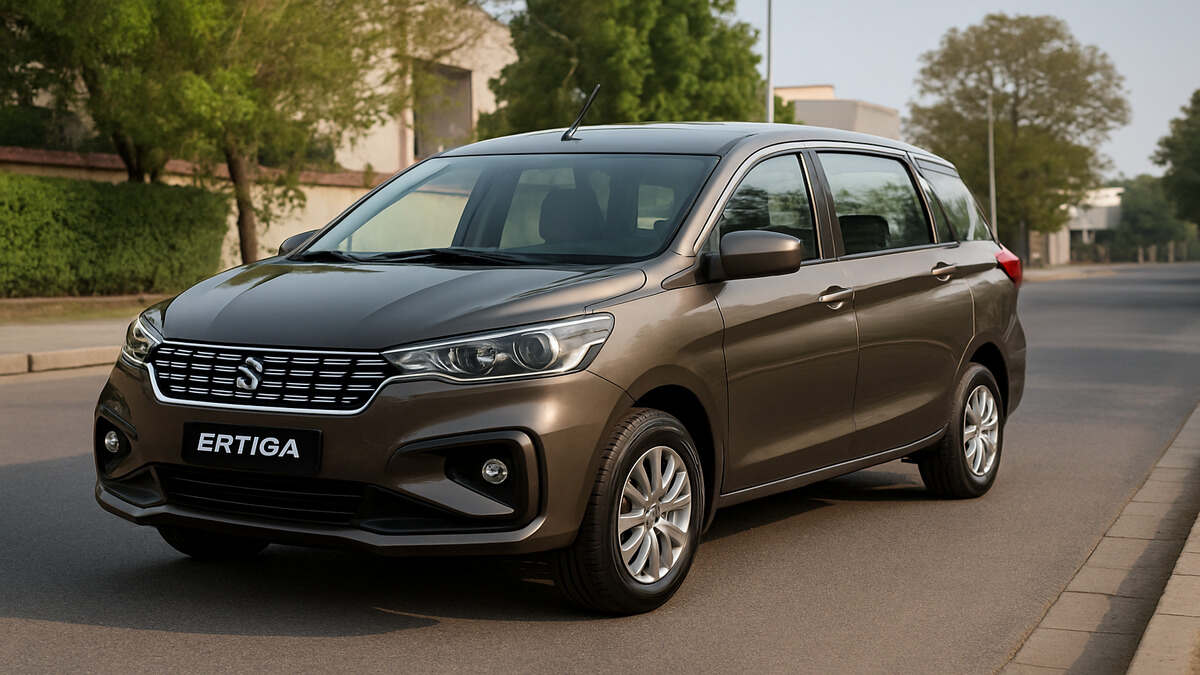 Maruti Ertiga 2025 real photo for review
